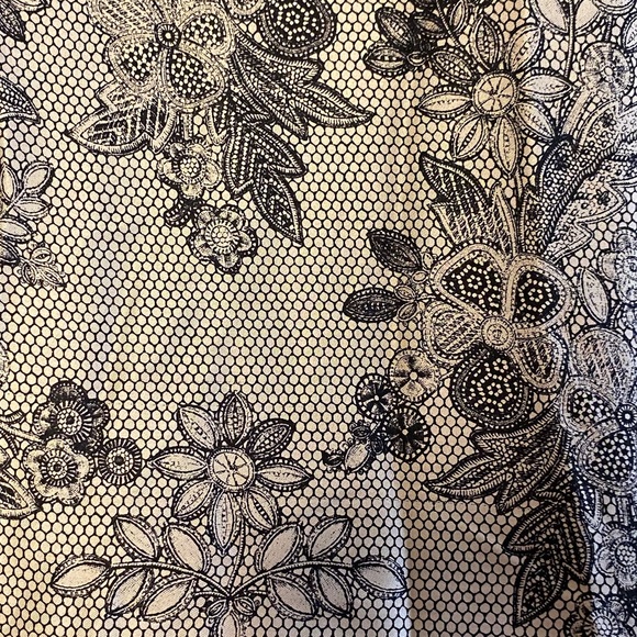 Wool cardigan with silk panel back - size L - Picture 3 of 5